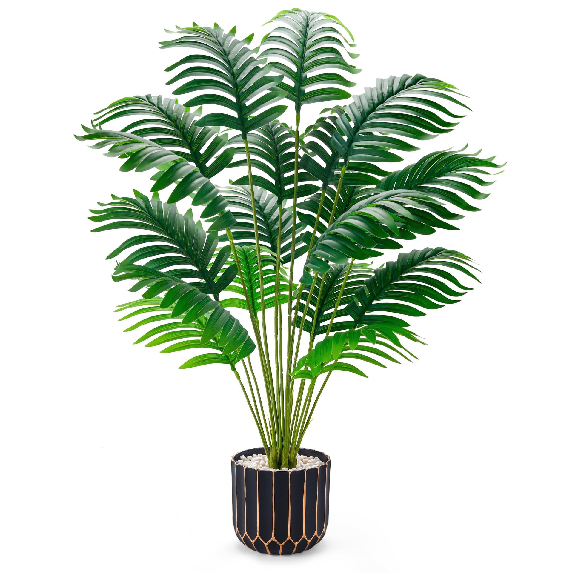 Der Rose Fake Plants Artificial Plants Tall 71cm Adjustable Faux Monstera Plants Indoor Outdoor for Home Bedroom Living Room Bathroom Decor